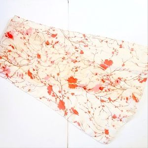 Blossom sheer Scarf